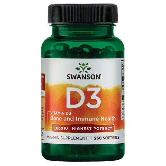 Vitamina D3 5000ui 250 softgels