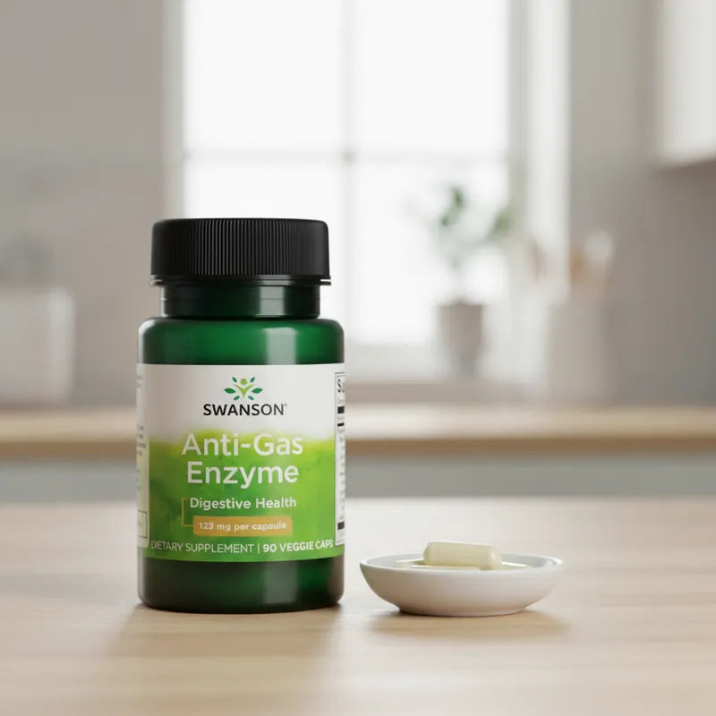 Anti-Gas Enzyme 40 mg 90 cápsulas vegetales