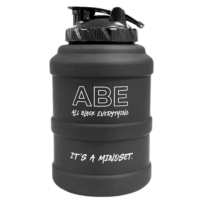 Botellón ABE de 2.5L, accesorio de ropa y accesorios en color transparente con tapa, diseñado para bebidas.