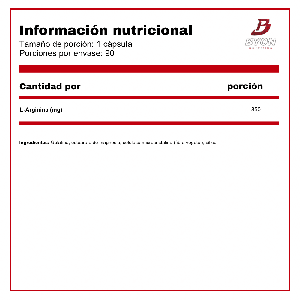 L-Arginina Maximum Strength 850 mg de Swanson, suplemento de aminoácidos en frasco de 90 cápsulas para energía y rendimiento.