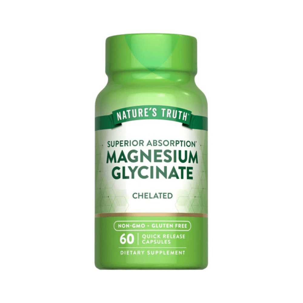 Magnesio Glicinato 60 cápsulas Vitaminas y Salud Nature's Truth