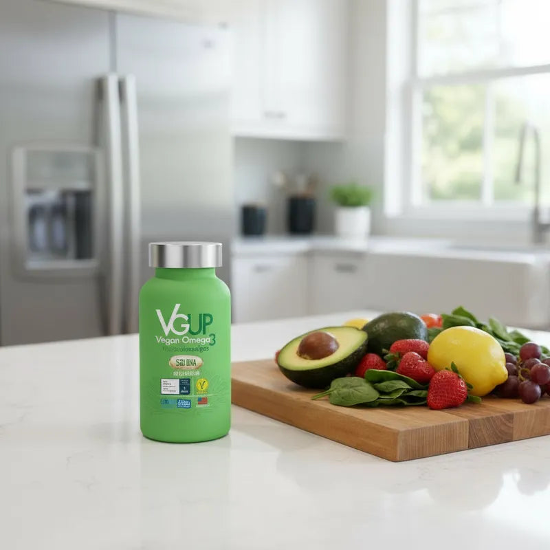 Omega 3 Vegano DHA 30 cápsulas - New Science