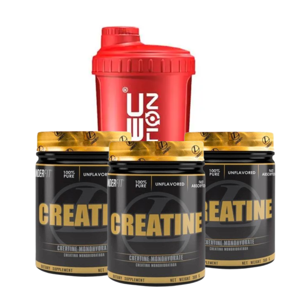 Pack 3 Creatinas 300 g Landerfit