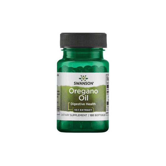 Aceite de orégano en cápsulas — suplemento con carvacrol para defensas y digestión