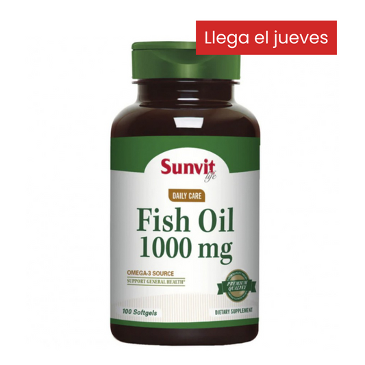 Fish Oil 1000mg 100 softgels