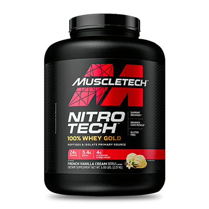 Nitro Tech 100% Whey Gold  5 lbs