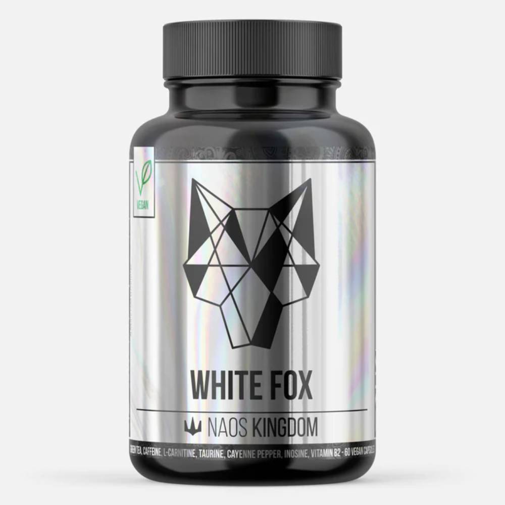 White fox quemador vegano 60 cápsulas