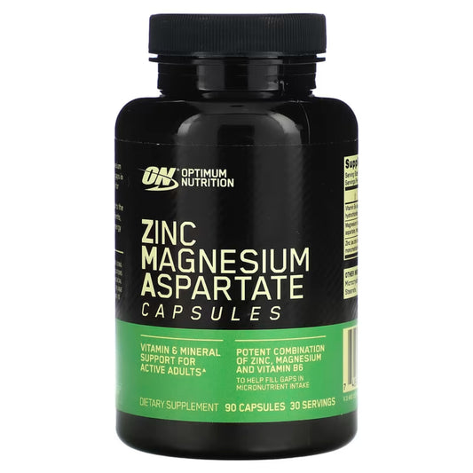 Zinc + Magnesio Aspartate 90 cápsulas