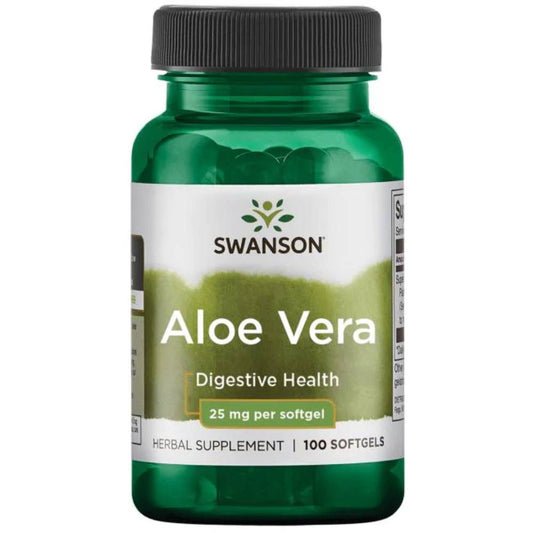 Aloe Vera 25 mg 100 softgels