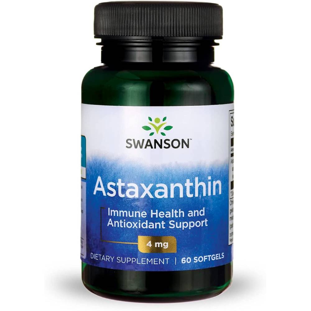 Astaxanthin 4 mg 60 softgels