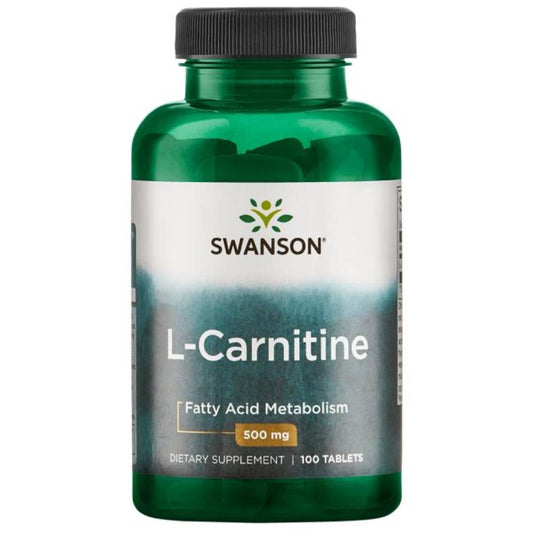 L-Carnitine 500 mg Carnitina 100 tabletas