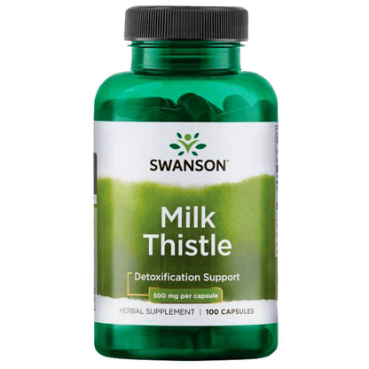 Milk Thistle Silimarina 500 mg 100 cápsulas