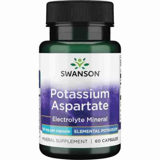 Potasio Asparate 99 mg 60 cápsulas