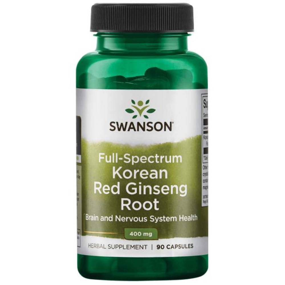Full Spectrum Korean Red Ginseng 400 mg 90 cápsulas