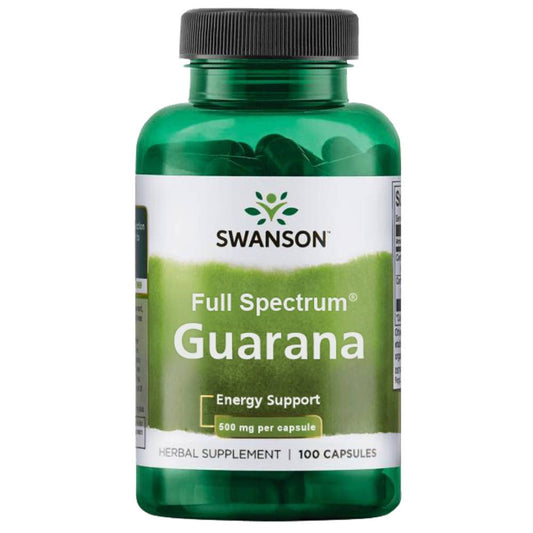 Full Spectrum Guarana 500 mg 100 cápsulas
