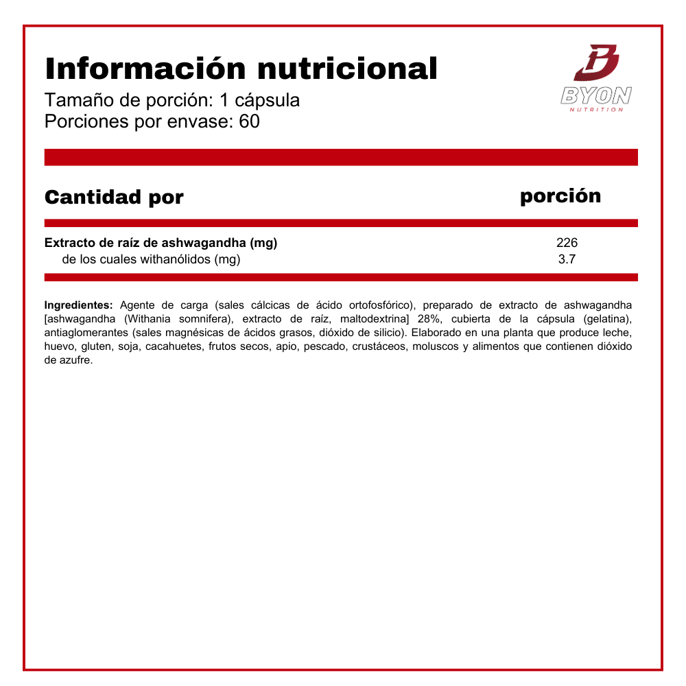 Ashwagandha 60 caps Vitaminas y Salud Scitec Nutrition 