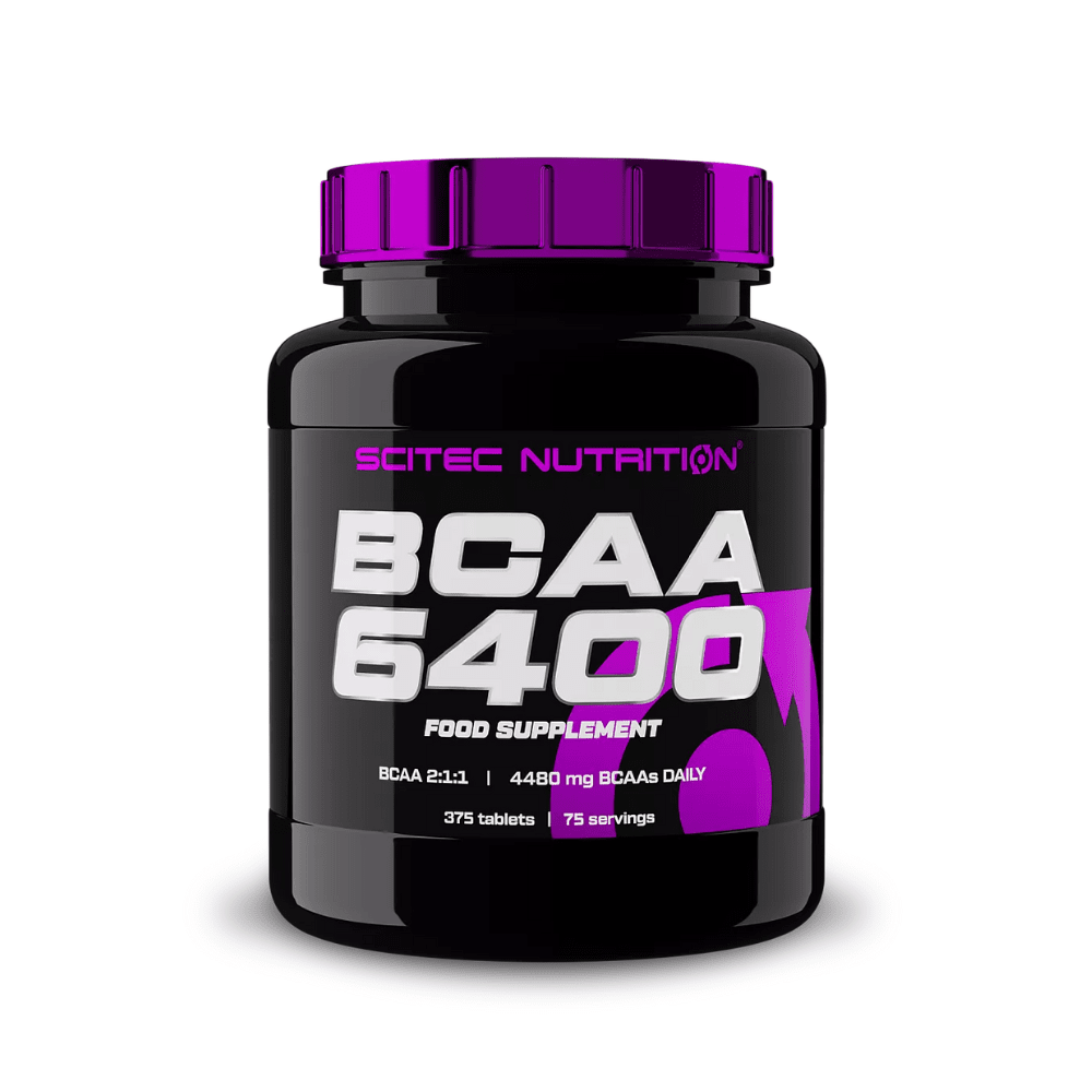 BCAA 6400 375 tablets Aminoácidos Scitec Nutrition 