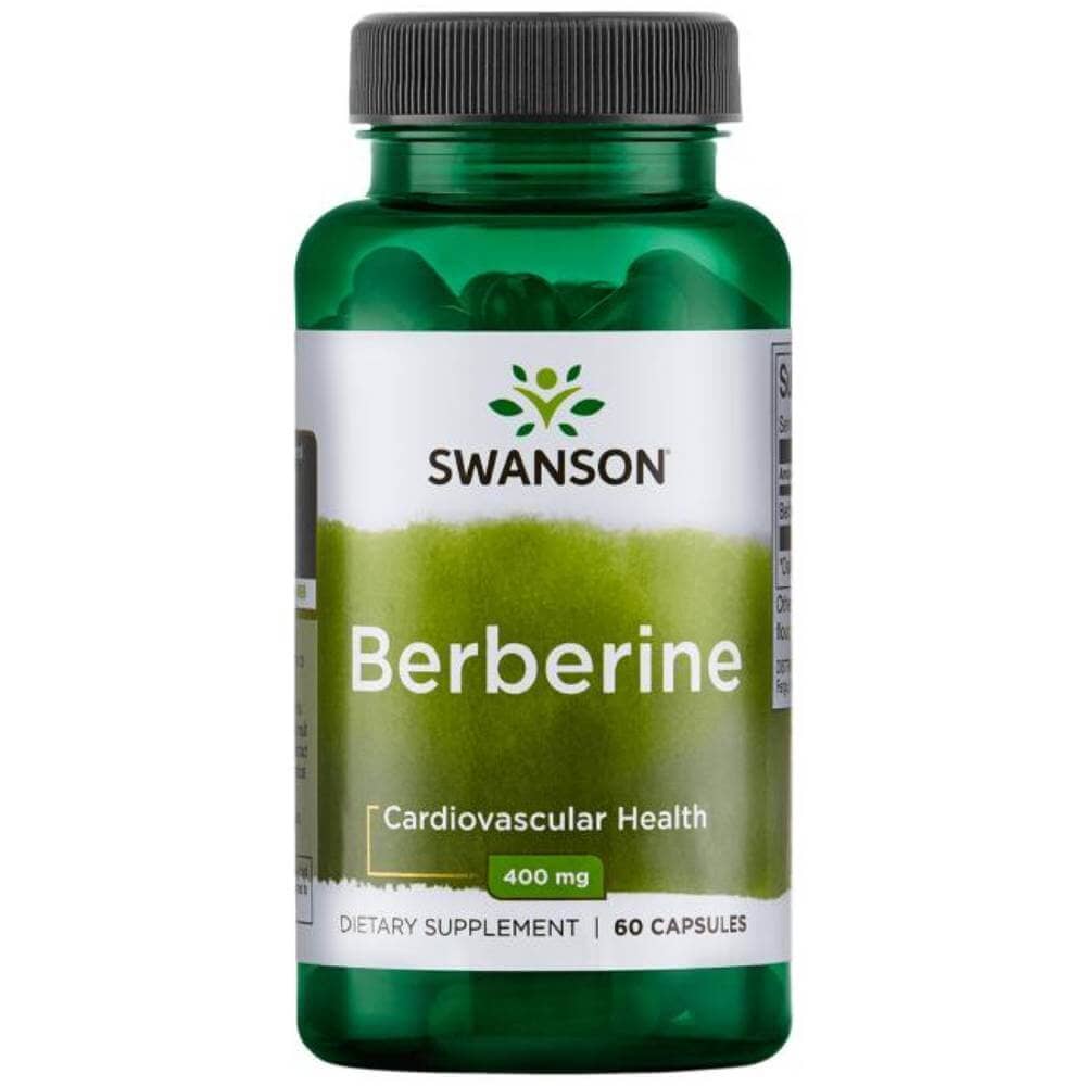 Berberina 400 mg 60 cápsulas Vitaminas y Salud Swanson 