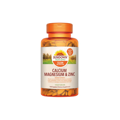 Calcio Magnesio Zinc 100 tabletas – Sundown