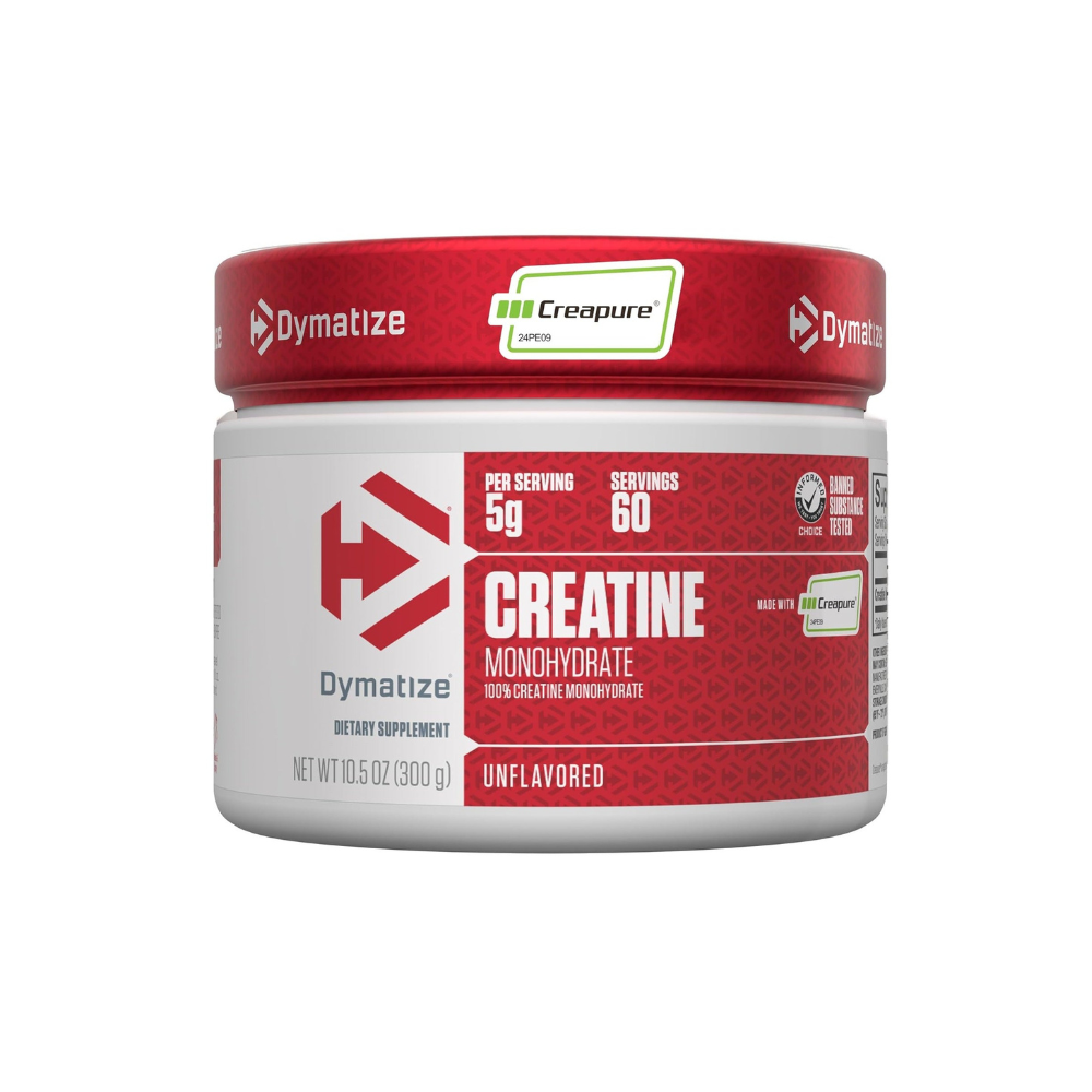 Creatina Monohidrato Dymatize Creapure, envase de 300 g
