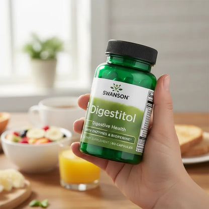 Digestitol Enzimas Digestivas 60 cápsulas