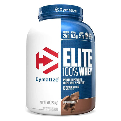 Elite 100% Whey 5 lbs Proteínas Dymatize 