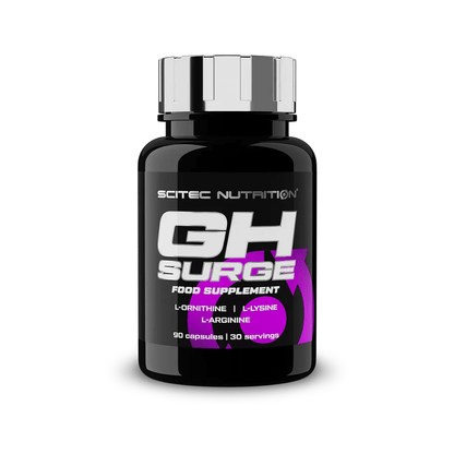 Gh-Surge Arginina Ornitina Lisina 90 cápsulas Aminoácidos Scitec Nutrition 