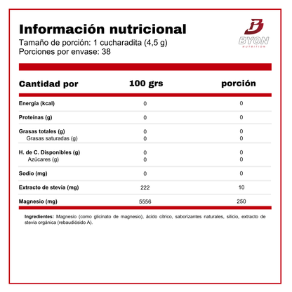 Magnesio Glicinato Polvo - Nature´s Truth