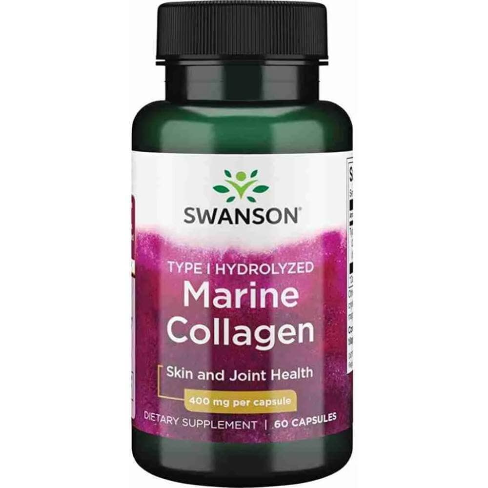 Marine Collagen 400 mg 60 cápsulas - Swanson | Byon Nutrition