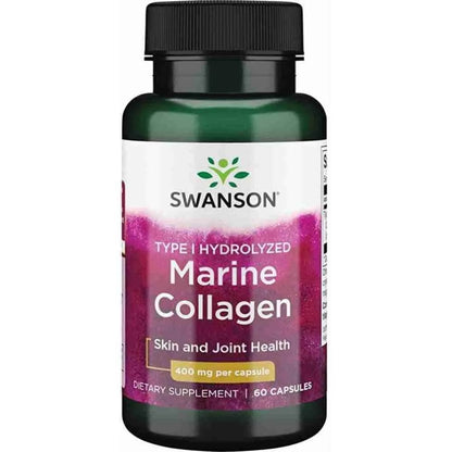 Marine Collagen 400 mg 60 cápsulas - Swanson | Byon Nutrition
