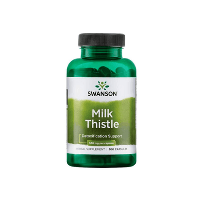 Milk Thistle Silimarina 500 mg 100 cápsulas Vitaminas y Salud Swanson 