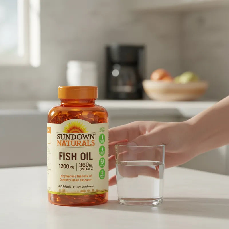 Omega 3 Extra Fish Oil 1200 mg 200 softgels