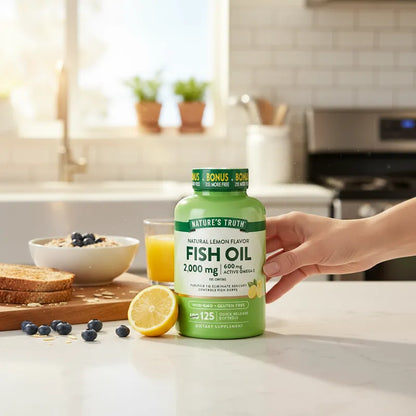 Omega 3 Fish Oil 2000 mg 125 softgels