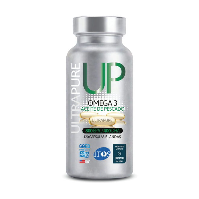 Omega 3 UP UltraPure Newscience frasco de 120 softgels