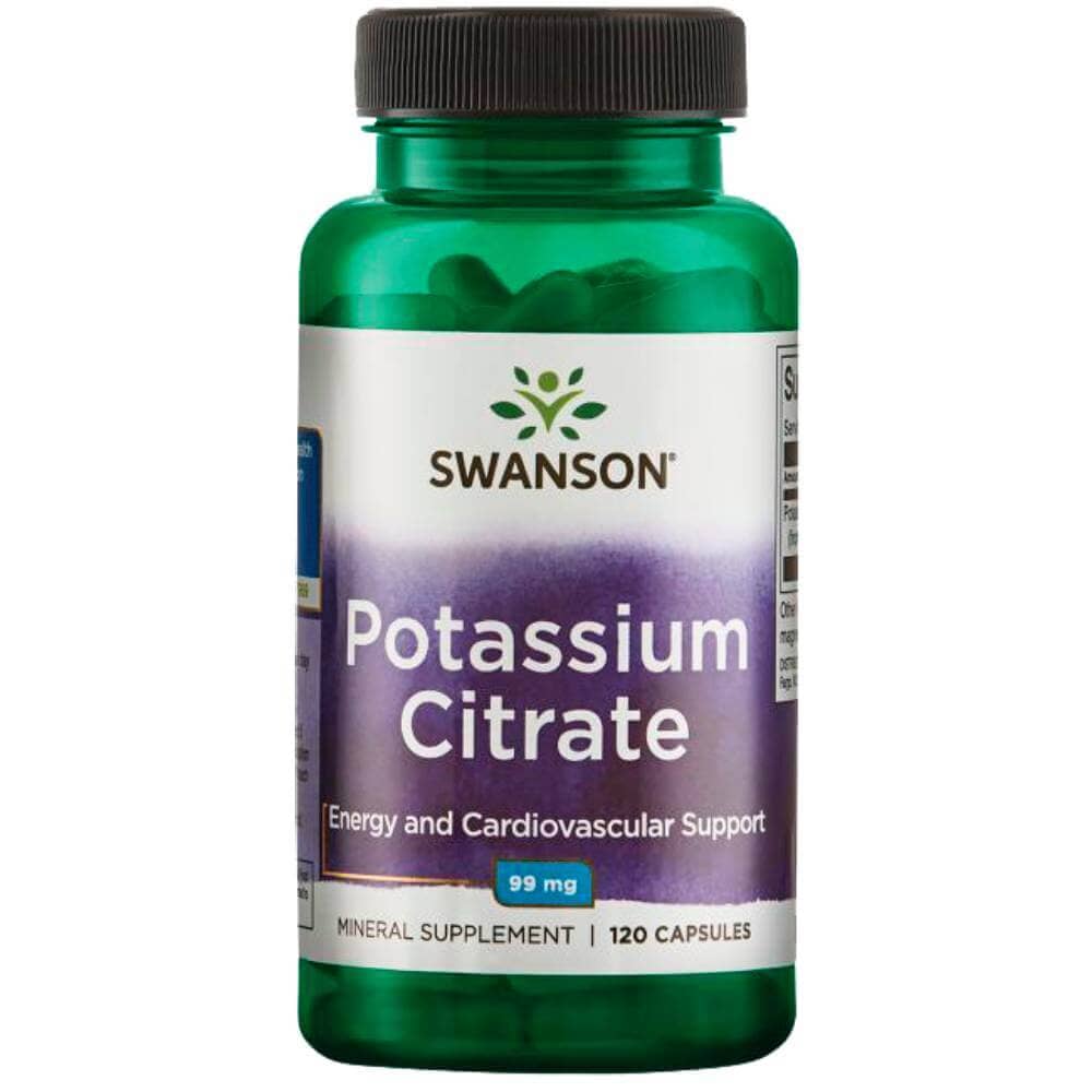 Potasio Citrato 99 mg 120 cápsulas - Byon Nutrition