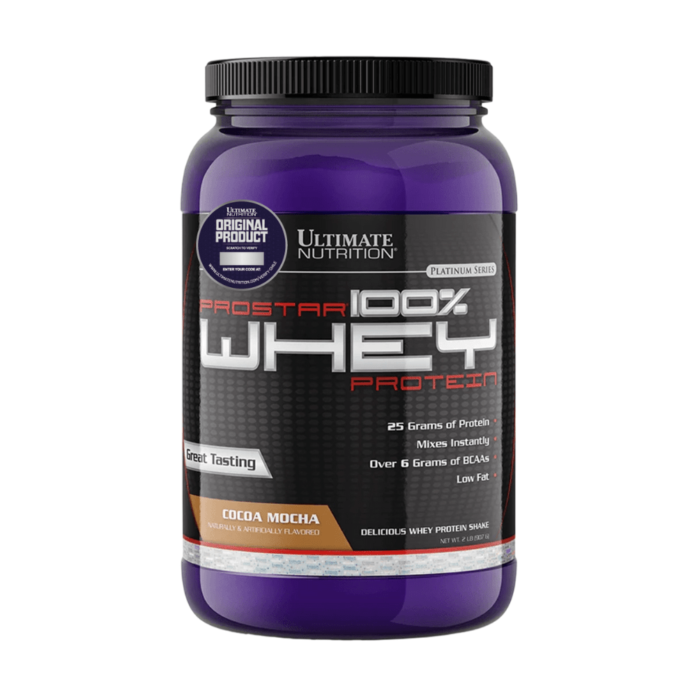 Prostar Whey Protein 2lbs Ultimate Nutrition Proteínas Ultimate Nutrition Cocoa Mocha 