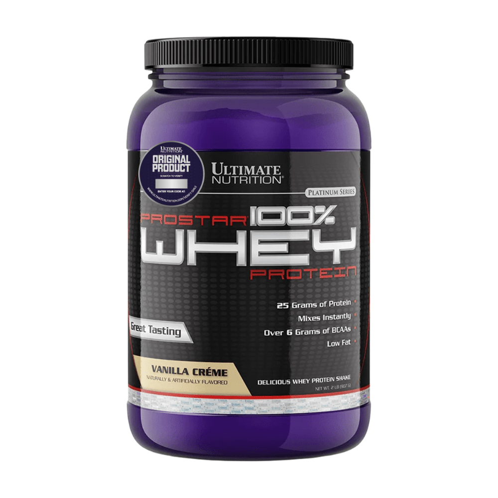 Prostar Whey Protein 2lbs Ultimate Nutrition Proteínas Ultimate Nutrition Vainilla Cream 