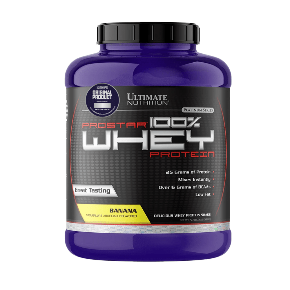 Prostar Whey Protein 5 lbs Proteínas Ultimate Nutrition Banana 