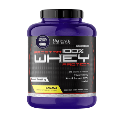 Prostar Whey Protein 5 lbs Proteínas Ultimate Nutrition Banana 