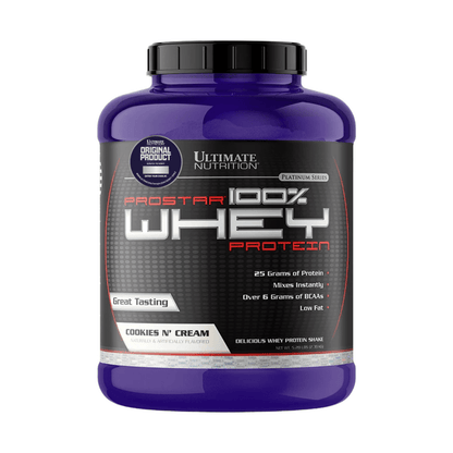 Prostar Whey Protein 5 lbs Proteínas Ultimate Nutrition Cookies 