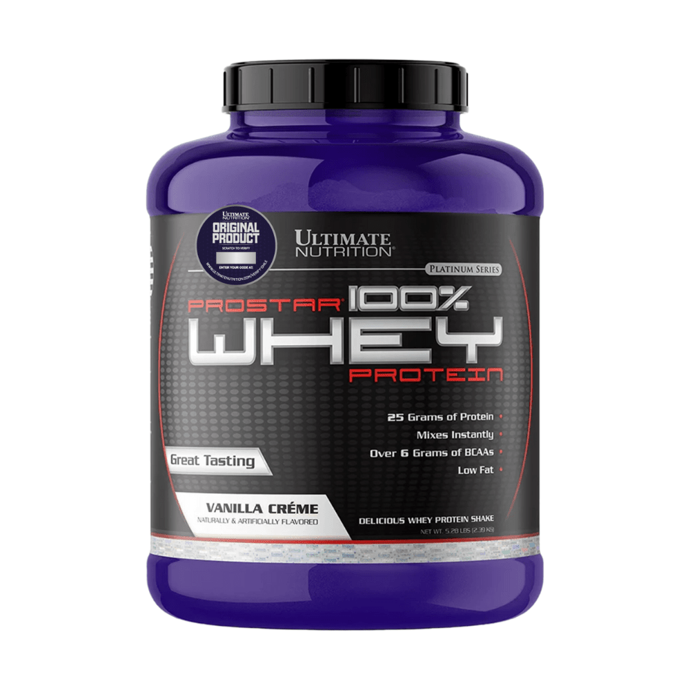 Prostar Whey Protein 5 lbs Proteínas Ultimate Nutrition Vainilla 