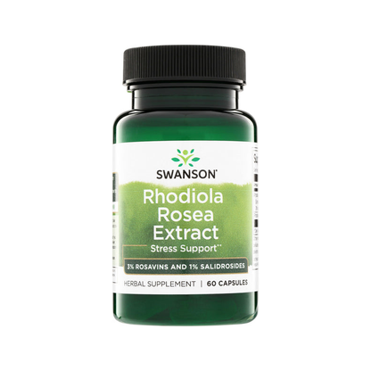 Rhodiola Rosea Extracto 250 mg Swanson 60 Cápsulas - Byon Nutrition