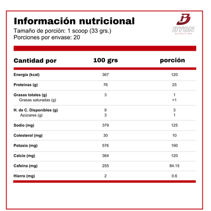 Iso 100 1,4 lbs - Versión limitada Dunkin