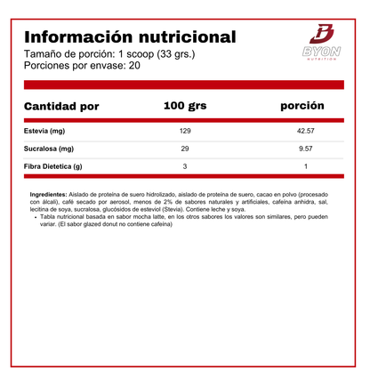 Iso 100 1,4 lbs - Versión limitada Dunkin