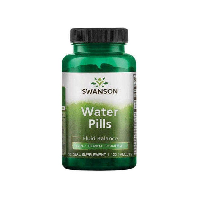 Frasco de Waterpills de Swanson con 120 tabletas.