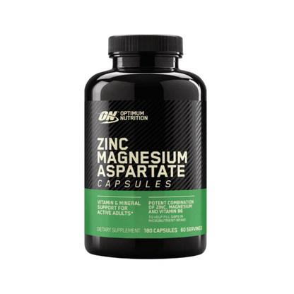 Zinc Magnesio Aspartate (ZMB) - 180 Cápsulas Vitaminas y Salud Optimum Nutrition 